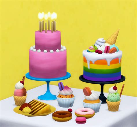 how to get a birthday cake on sims 4